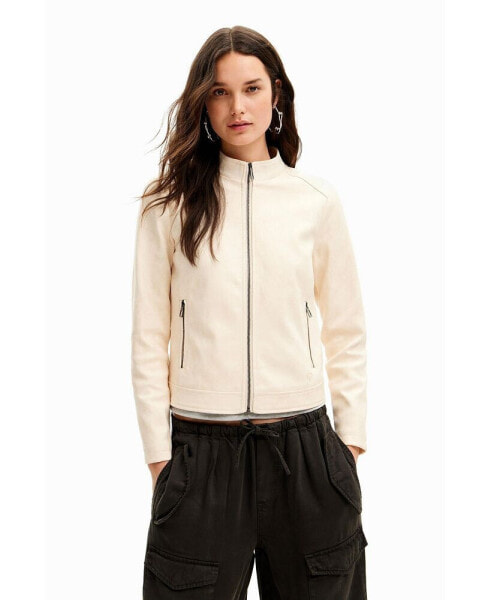 Women's Slim biker jacket