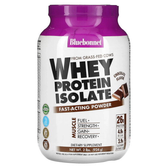 Протеин сывороточный Bluebonnet Nutrition, шоколадный, 2 фунта (924 г)