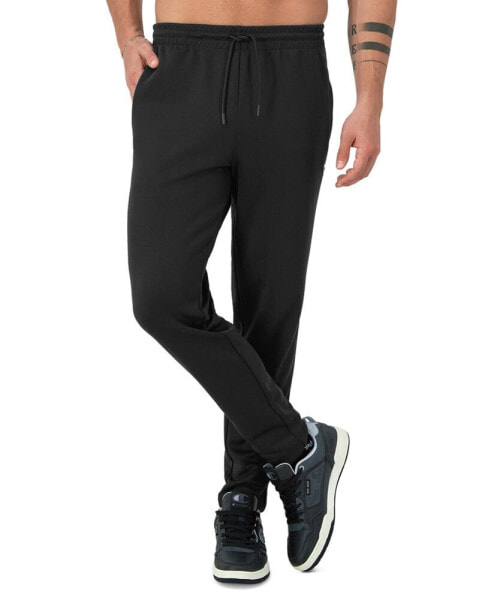 Men's Slim-Fit Piped Tricot Track Pants