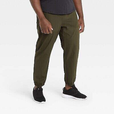 Men's Big Utility Tapered Jogger Pants - All in Motion Olive Green 2XL