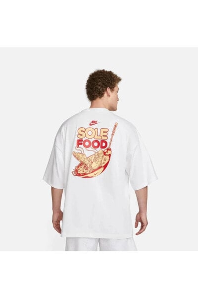 Sportswear Sole Food Graphic Oversize (Aşırı Geniş Kesim) Erkek Tshirt