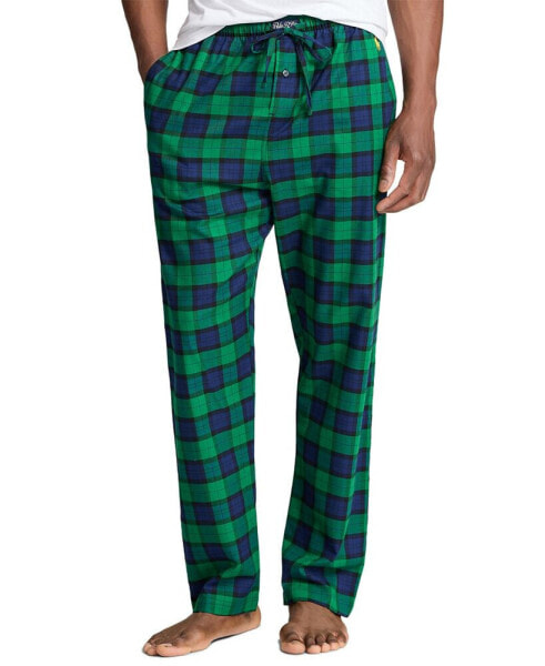 Men's Plaid Flannel Pajama Pants