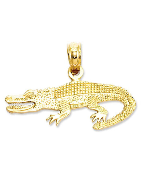 Золотой оберег Macy's, Alligator Charm
