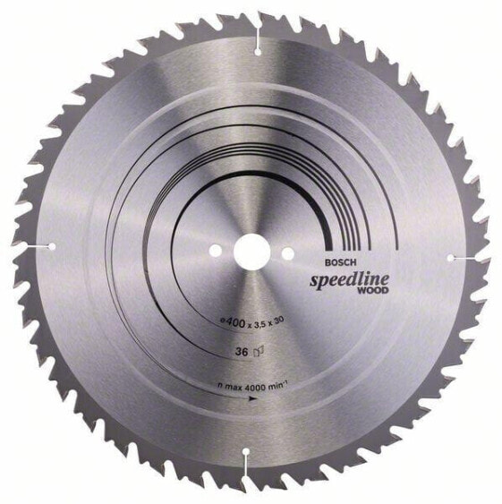 Bosch Kreissägeblatt Speedline Wood 400 x 30 x 3,5 mm, 36