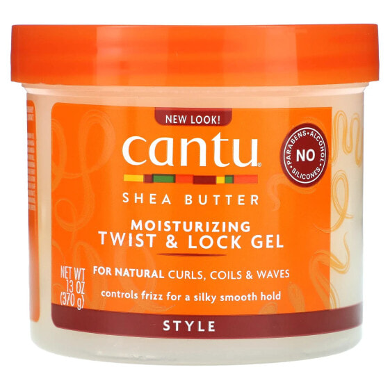 Гель для укладки увлажняющий CANTU Shea Butter, Twist & Lock, 370 г