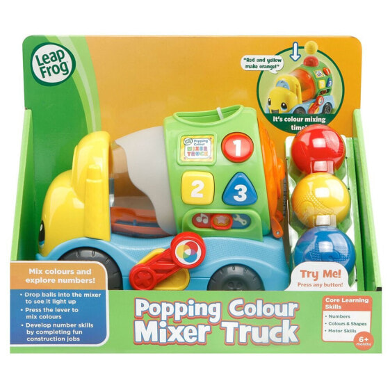 KO Vtech Popping Colour Mixer Truck In English Lang interactive robot