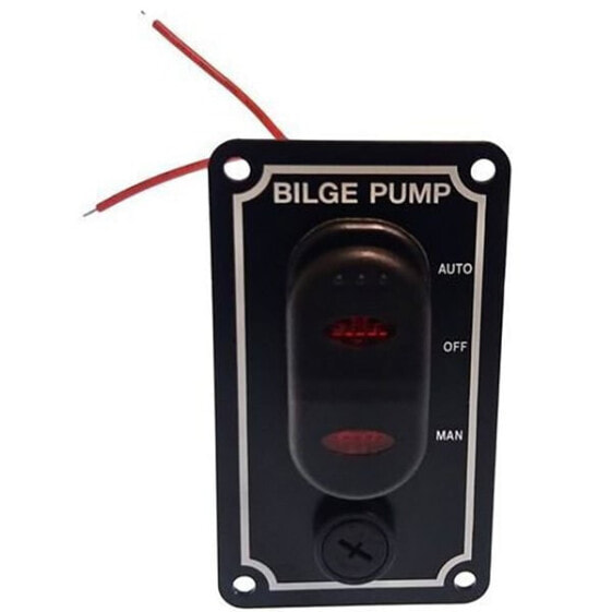 GOLDENSHIP On-Off 15A Vertical Bilge Pump Switch Panel
