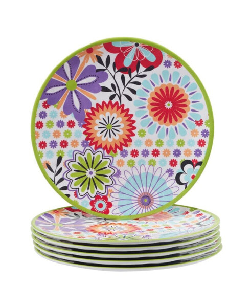 Carnaby Melamine Dinner Plate, Set of 6