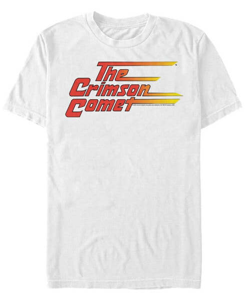 DC Men's Flash The Crimson Comet Logo Short Sleeve T-Shirt
