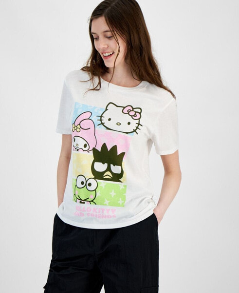 Juniors' Hello Kitty & Friends Crewneck T-Shirt