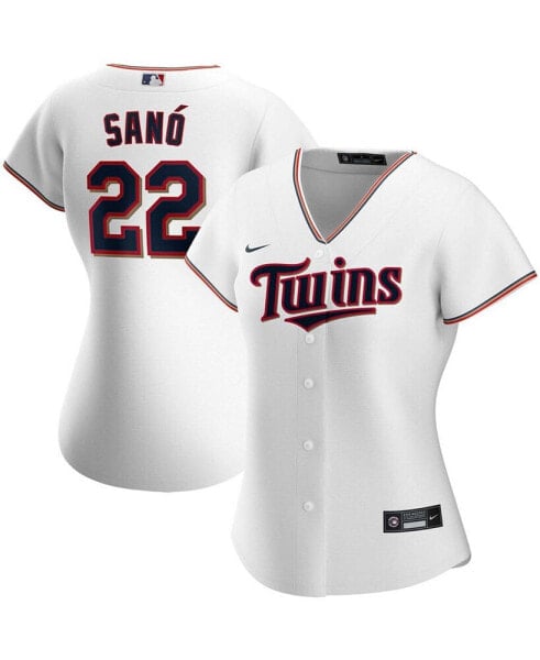 Women's Miguel Sano White Minnesota Twins Home Replica Player Jersey