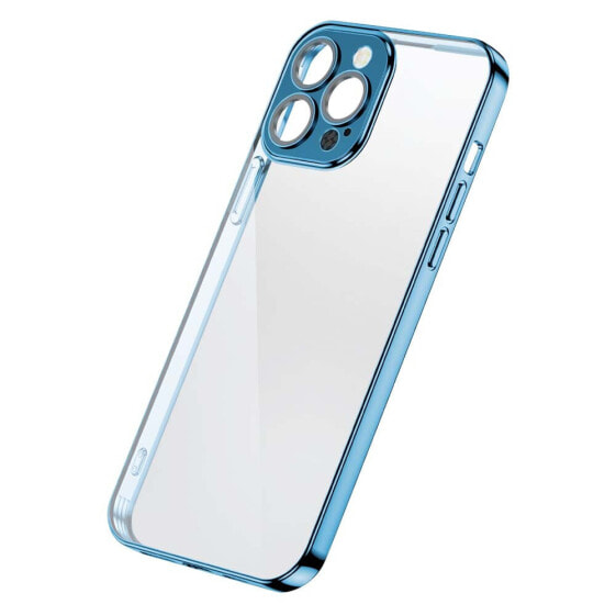 Чехол для смартфона joyroom с металлической рамкой iPhone 13 синий