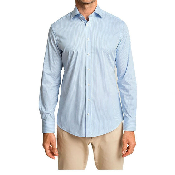 HACKETT Stretch Stripe BC long sleeve shirt