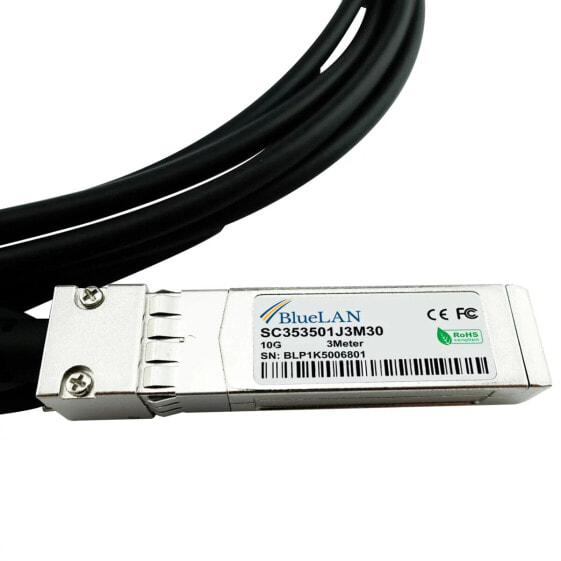 BlueOptics Hirschmann 942 280-002 kompatibles BlueLAN DAC SFP+ SC353501J1M30 - Cable - 1 m