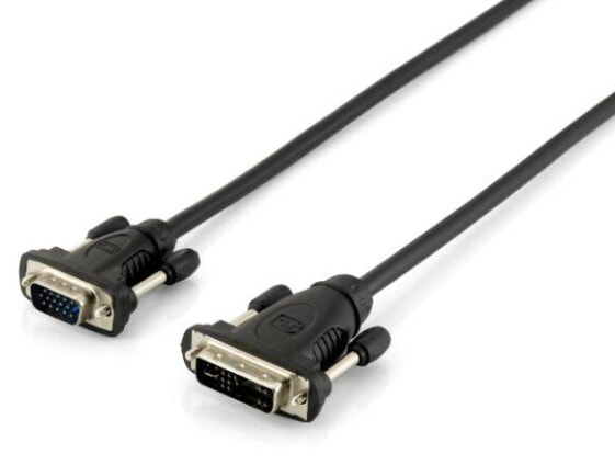 Equip DVI-A to HD15 VGA Cable - 1.8m - 1.8 m - DVI-A - VGA (D-Sub) - Male - Male - Gold