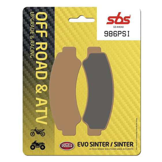 SBS Evo Hi-Tech. Atv & Utv 986PSI Sintered Brake Pads