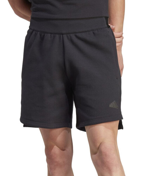 Men's Z.N.E. Premium Loose-Fit Stretch Printed 7" Drawstring Shorts, Regular & Big & Tall