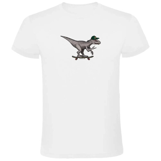 KRUSKIS Dino Skate Short Sleeve T-shirt short sleeve T-shirt