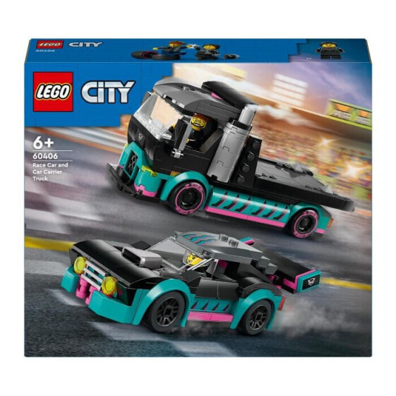 Конструктор пластиковый Lego City Autotransporter mit Rennwagen