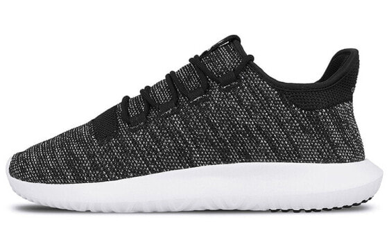 Кроссовки Adidas Originals Tubular Shadow вязанные мужские черно-белые