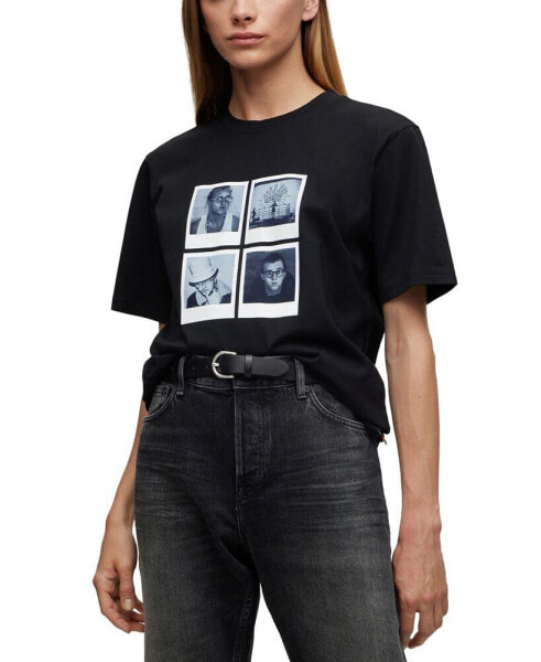 BOSS X Keith Haring Gender-Neutral Photo T-shirt