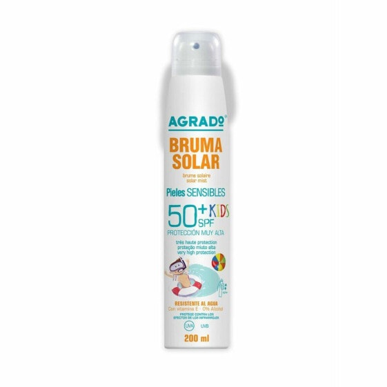 Защитный спрей от солнца Agrado Kids SPF50+ Чувствительная кожа (200 ml)
