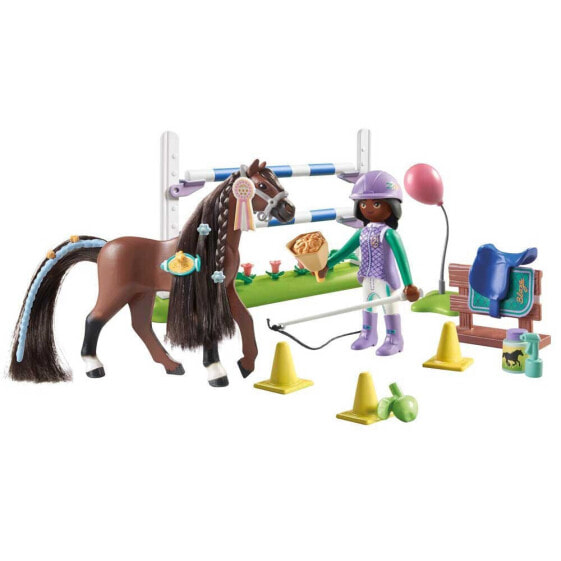 Конструктор Playmobil Horse Jump With Zoe And Blaze.