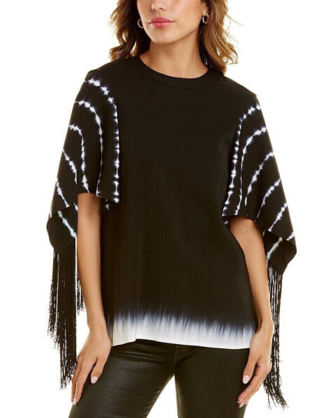 Proenza Schouler Cape Sleeve Top Women's Black 0Us