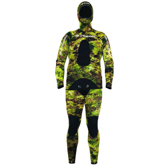 PICASSO Grass With Suspenders 5 mm spearfishing wetsuit