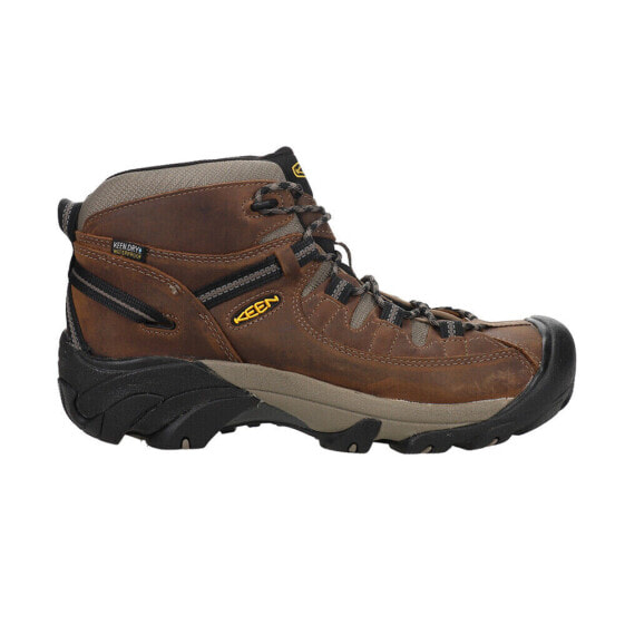 Keen Targhee Ii Mid Waterproof Hiking Mens Brown Casual Boots 1008418