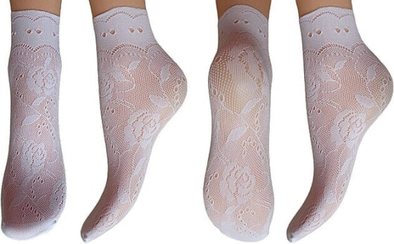 Fantasy-Socken für Damen Milano bianco