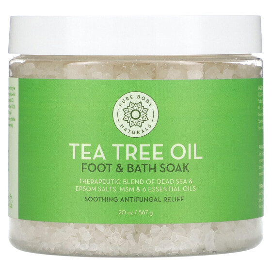 Tea Tree Oil Foot & Bath Soak, 20 oz (567 g)