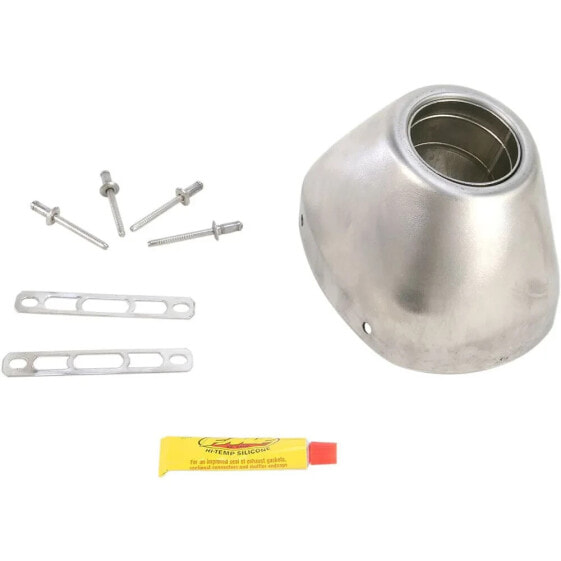 FMF Factory 4.1 RCT Stainless Steel End Cap Kit