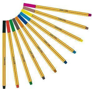 Ручка шариковая D.RECT D400 10 цветов