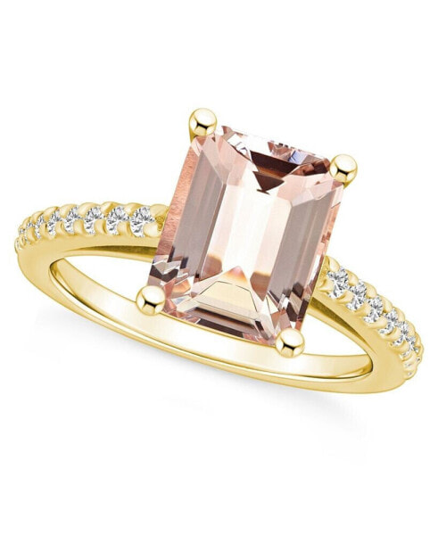 Кольцо Macy's Morganite and Diamond