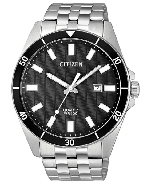 Часы Citizen Quartz Stainless Steel 42mm