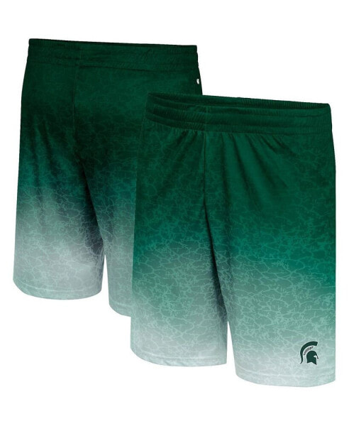 Men's Green Michigan State Spartans Walter Shorts