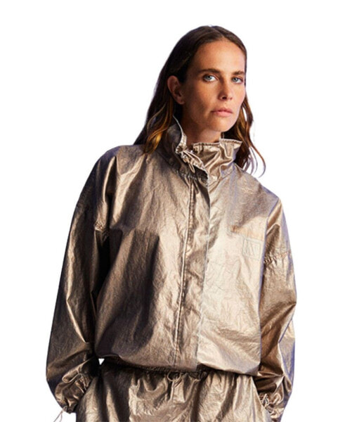 Women's Bronze Metallic Jacket