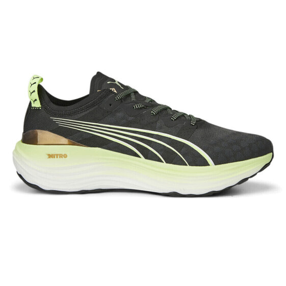 Puma Foreverrun Nitro Running Mens Black Sneakers Athletic Shoes 37775707