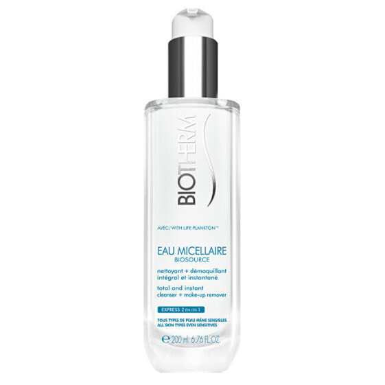 Cleansing micellar water Biosource Eau Micellaire (Total & Instant Cleaner Make-Up Remover)