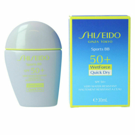 Солнцезащитное средство с цветом Shiseido WetForce Quick Dry Sports Dark SPF50+ Spf 50 Dark (30 ml)