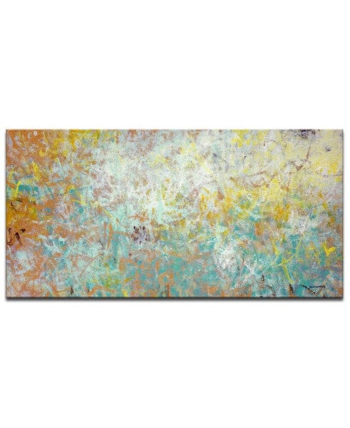 'Inspiration' Abstract Canvas Wall Art - 18" x 36"