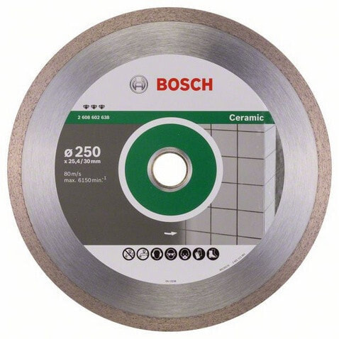 Bosch 2 608 602 638 - Soft ceramic wall tile - 25 cm - 3 cm - 2.4 mm - 1 pc(s)