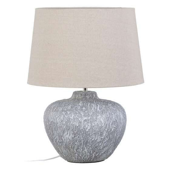 Настольная лампа декоративная BB Home Керамика Серый 40 x 40 x 55 cm