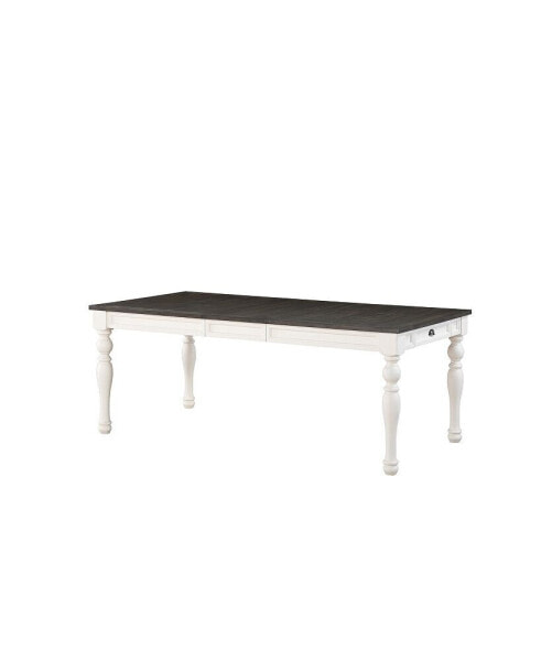 CLOSEOUT! Judd Two Tone Rectangular Dining Table