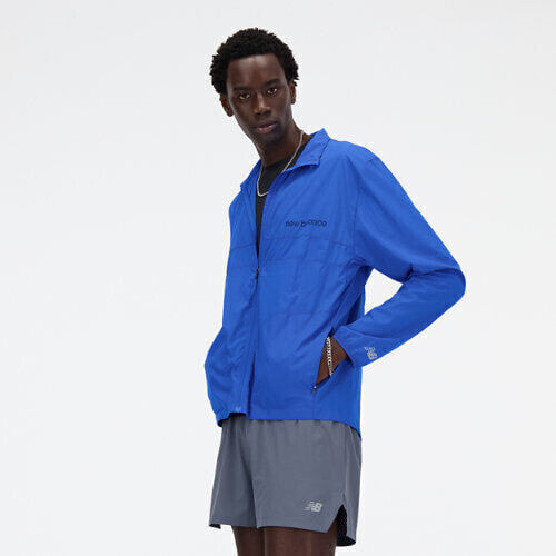 New Balance Men's Athletics Graphic Packable Jacket