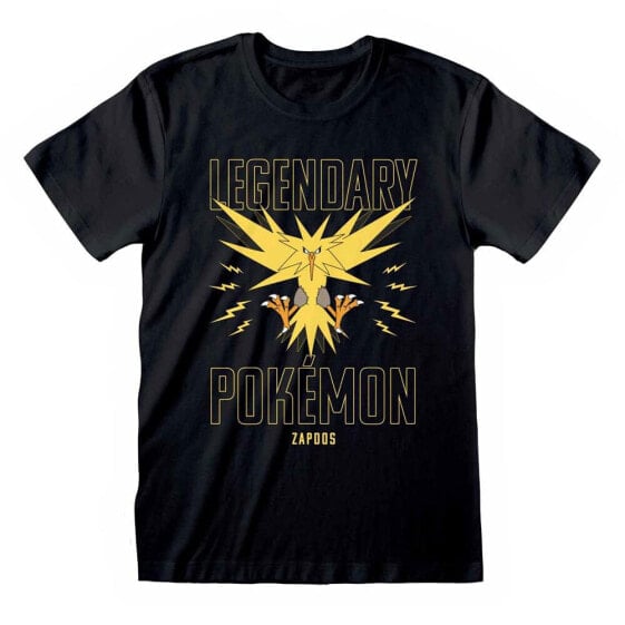 HEROES Official Pokemon Legendary Zapdos short sleeve T-shirt