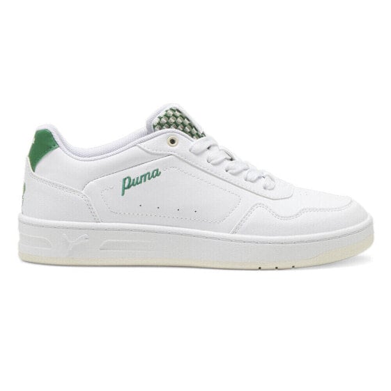Puma Court Classy Blossom Lace Up Womens White Sneakers Casual Shoes 39509201