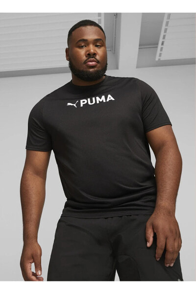 Siyah Erkek T-Shirt Puma Fit Ultrabreathe Tee