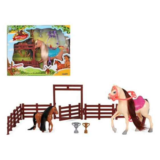 Игровой набор BB Fun Horses Little Family Animals (Маленькая Семья Лошадок)